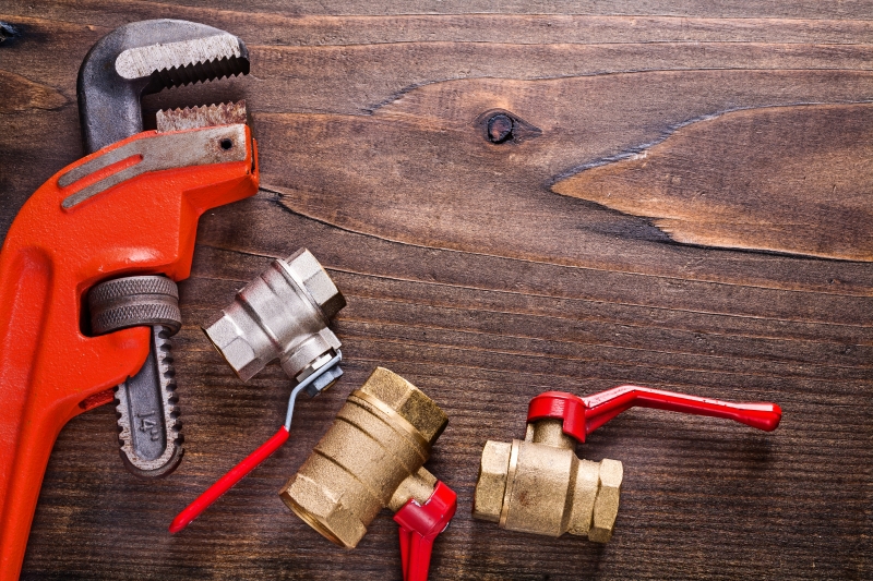 Commercial plumbing work in a Bloomsbury business